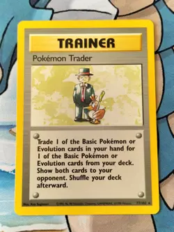 Pokemon Trader #4 - 77/102 Base Set - Pokemon Card - Image 1
