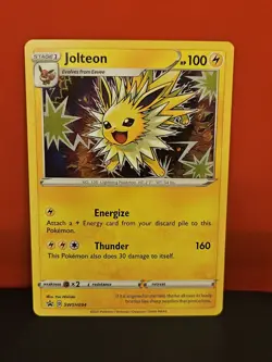 Jolteon Holo Pokemon Card Black Star Promo SWSH094 - Image 1