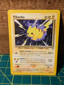 Pikachu 70/111 | Neo Genesis | Common Pokemon Card | LP - Image 1