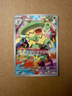 Ludicolo 095/094 Me02: Phantasmal Flames Holo Pokemon Card Pack Fresh - Image 1