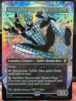 Spectacular Spider-Man (0237) (Borderless) (Textured Foil) - Marvel's Spider-Man - Image 1