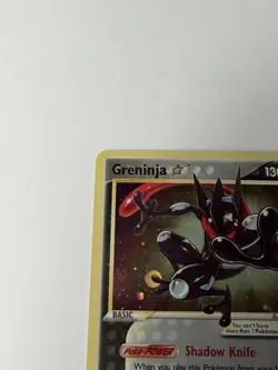 Pokemon TCG Greninja Gold Star SWSH144 Celebrations Black Star Promo Holo LP - Image 4