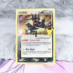 Pokemon TCG: Greninja Gold Star - SWSH144 - Sword & Shield Promo - LP/NM - Image 1