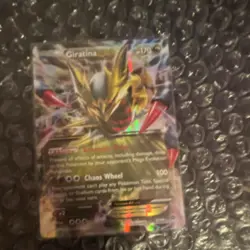 Pokemon Giratina EX Ultra Rare Full Art Holo XY Ancient Origins 57/98 TCG Card - Image 1