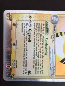 Ampharos ex 89/97 EX Dragon set 2003 Pokemon holo rare card MP - Image 3