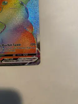 Pikachu VMAX Secret Rainbow Rare Vivid Voltage Card 188/185 Near Mint Condition - Image 4