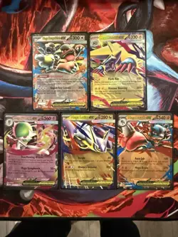 Pokemon TCG Mega Evolution Lot of 5 Mega EX Cards Near Mint - Image 1