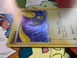 Pokemon TCG Chinchou EX Unseen Forces Stamped Holo Near Mint Condition 52/115 - Image 3