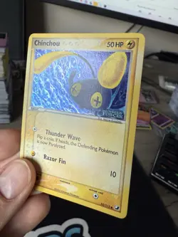 Pokemon Card - Chinchou Unseen Forces 52/115 Reverse Holo Stamped - Image 2