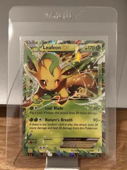 Pokemon Leafeon EX 10/83 Holo Ultra Rare Generations - MP - Image 1