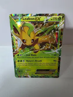 Pokemon Leafeon EX 10/83 Ultra Rare Generations Pokemon Card - Image 1