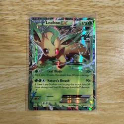 Leafeon EX - 10/83 - Pokemon Generations XY Ultra Rare Card LP - Image 1