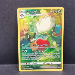 Roserade TG02/TG30 Lost Origin Trainer Gallery Ultra Rare Full Art Pokemon - Image 1