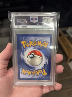 1999 POKEMON FOSSIL 1ST ED #11 MAGNETON-HOLO PSA 9 - Image 3