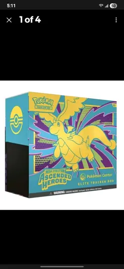 Pre-Sale Pokemon Center Ascended Heroes Elite Trainer Box Mega Evolution x2 ETBs - Image 1