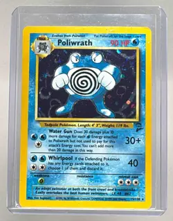 Poliwrath 2000 Pokemon Base 2 #15 Holo - Image 1