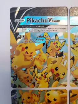 Pokemon Pikachu V-union All Mint Swsh 139, 140, 141, 142 Black Star Promo 2021 - Image 3
