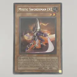 YuGiOh Mystic Swordsman LV2 Rare 1st Edition SOD-EN011 - Image 1