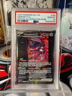 Pokemon Black Bolt - Genesect EX sir 169/086 - PSA 10 graded - Image 1