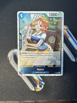 Nami P-053 (Jolly Roger Foil) - Premium Booster (PRB-01) - One Piece ENG - Image 1