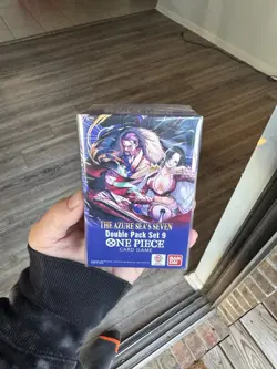 One Piece TCG - The Azure Sea’s Seven DP‑09 Double Pack | English | Sealed - Image 1