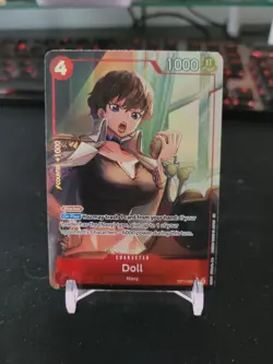 Doll OP11-008 Alt Art R Fist of Divine Speed English One Piece - Image 1