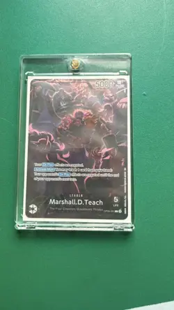 One Piece: English 2nd Anniversary Set OP09-081 Marshall.D.Teach (Leader) - Image 4