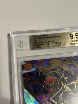 One Piece The Best Vol. 2 Shanks PRB02 OP06-007 SP SR BGS 9.5 English - Image 2