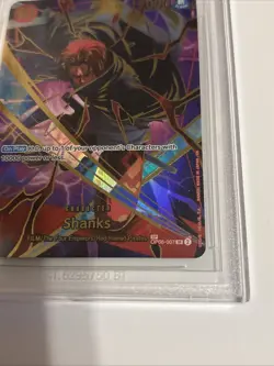 One Piece The Best Vol. 2 Shanks PRB02 OP06-007 SP SR BGS 9.5 English - Image 4