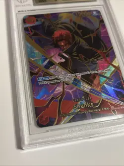 One Piece The Best Vol. 2 Shanks PRB02 OP06-007 SP SR BGS 9.5 English - Image 5