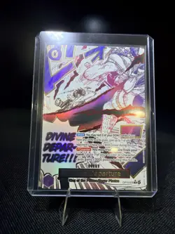 Divine Departure (Alt Art) OP13-076 - Carrying On His Will - One Piece TCG - NM - Image 1