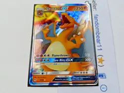 Charizard GX ULTRA RARE card 9/68 Sun & Moon Hidden Fates 2019 Pokemon TCG - Image 2