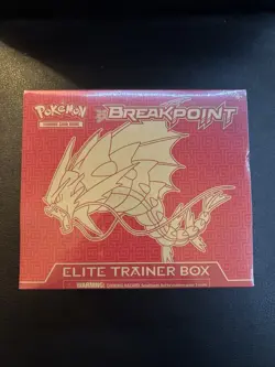 Pokemon TCG XY Breakpoint Factory Sealed Elite Trainer Box (Gyarados Art) - Image 1