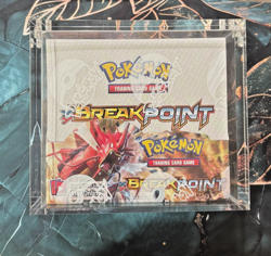Pokemon XY Breakpoint Booster Box factory SEALED 2016 rare! W/ acrylic box - Image 1