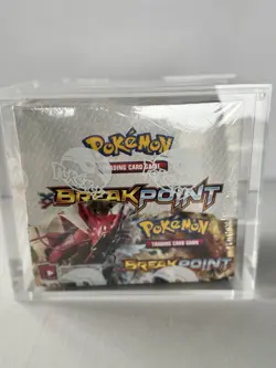 2016 Pokemon XY Breakpoint Factory Sealed Booster Box w / Acrylic Case - Image 1