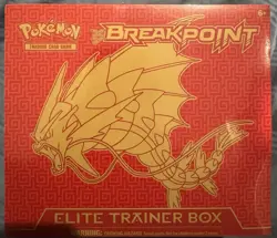 2016 POKEMON TCG XY BREAKPOINT ETB ELITE TRAINER BOX FACTORY SEALED - Image 1