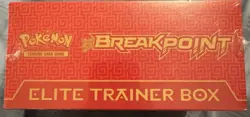 2016 POKEMON TCG XY BREAKPOINT ETB ELITE TRAINER BOX FACTORY SEALED - Image 2