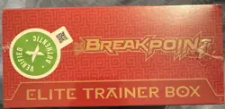 2016 POKEMON TCG XY BREAKPOINT ETB ELITE TRAINER BOX FACTORY SEALED - Image 3