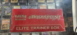 2016 POKEMON TCG XY BREAKPOINT ETB ELITE TRAINER BOX FACTORY SEALED - Image 2