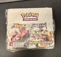 Pokemon XY Breakpoint Booster Box - Factory Sealed -Damaged Box And Factory Seal - Image 1