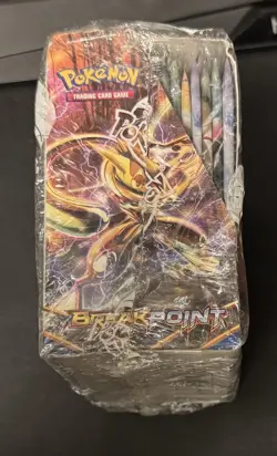 Pokemon XY Breakpoint Booster Box - Factory Sealed -Damaged Box And Factory Seal - Image 2
