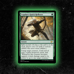 Legolas's Quick Reflexes - Custom Magic: The Gathering Card - High-Quality - Image 1