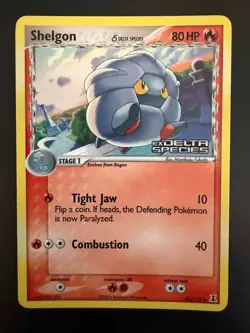 Shelgon EX Delta Species Reverse Holo 53/113 NM (2005) Pokemon Card - Image 1