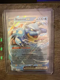 Blastoise ex (Stellar Crown Stamp) 030/142 Miscellaneous Cards & Products Holo - Image 1