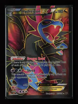 Hydreigon EX (103 Full Art) 103/108 Ultra Rare XY - Roaring Skies Pokemon Card - Image 1