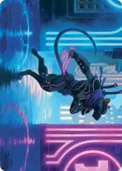 Nezumi Informant 27/81 Art Card - NM - March of the Machine MTG - Image 1