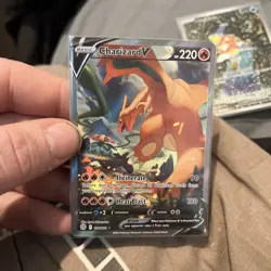 Charizard V 154/172 Alt Art - Pokemon Brilliant Stars Card - Image 3