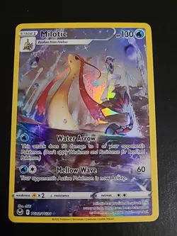 Milotic TG02/TG30 Silver Tempest Full Art Trainer Gallery Pokemon Card NM - Image 1