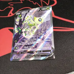 Pokemon TCG SWSH Fusion Strike Celebi v Alt Art Holo Ultra Rare Card 245/264 - Image 2