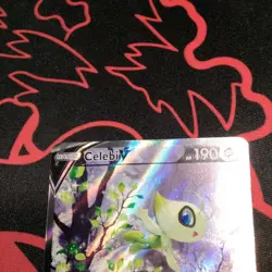 Pokemon TCG SWSH Fusion Strike Celebi v Alt Art Holo Ultra Rare Card 245/264 - Image 4